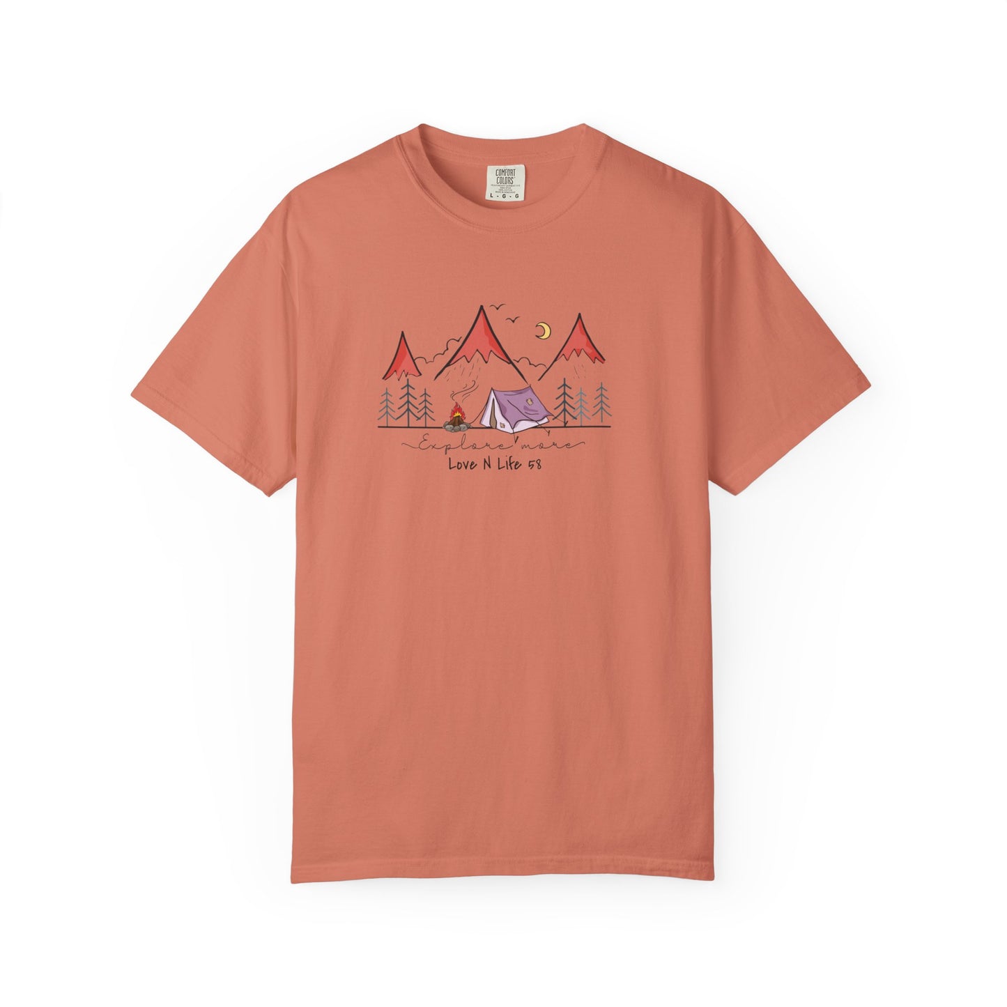 Explore More Tee - Comfort Colors