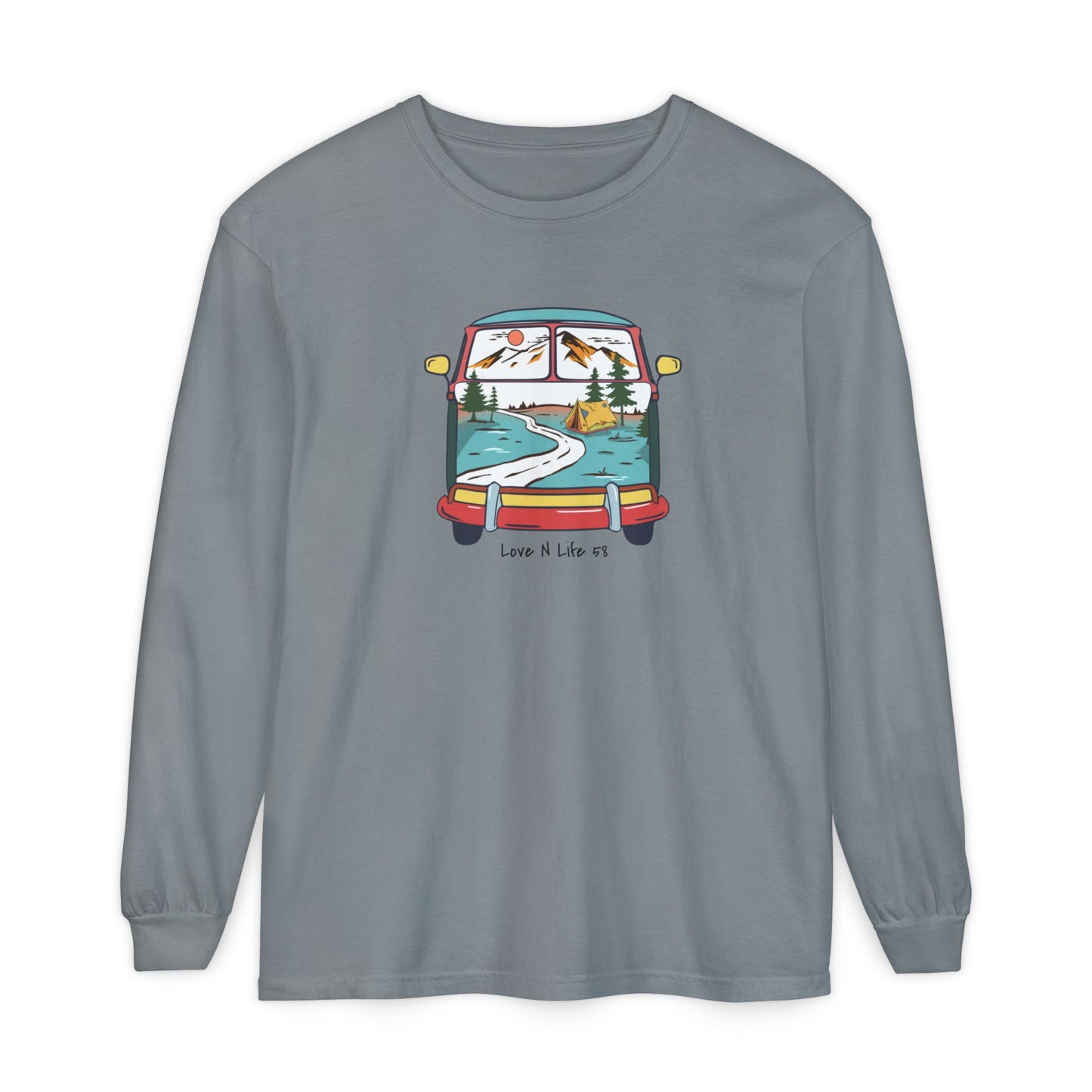 VW VAN Love N Life 58 Long Sleeve Tee