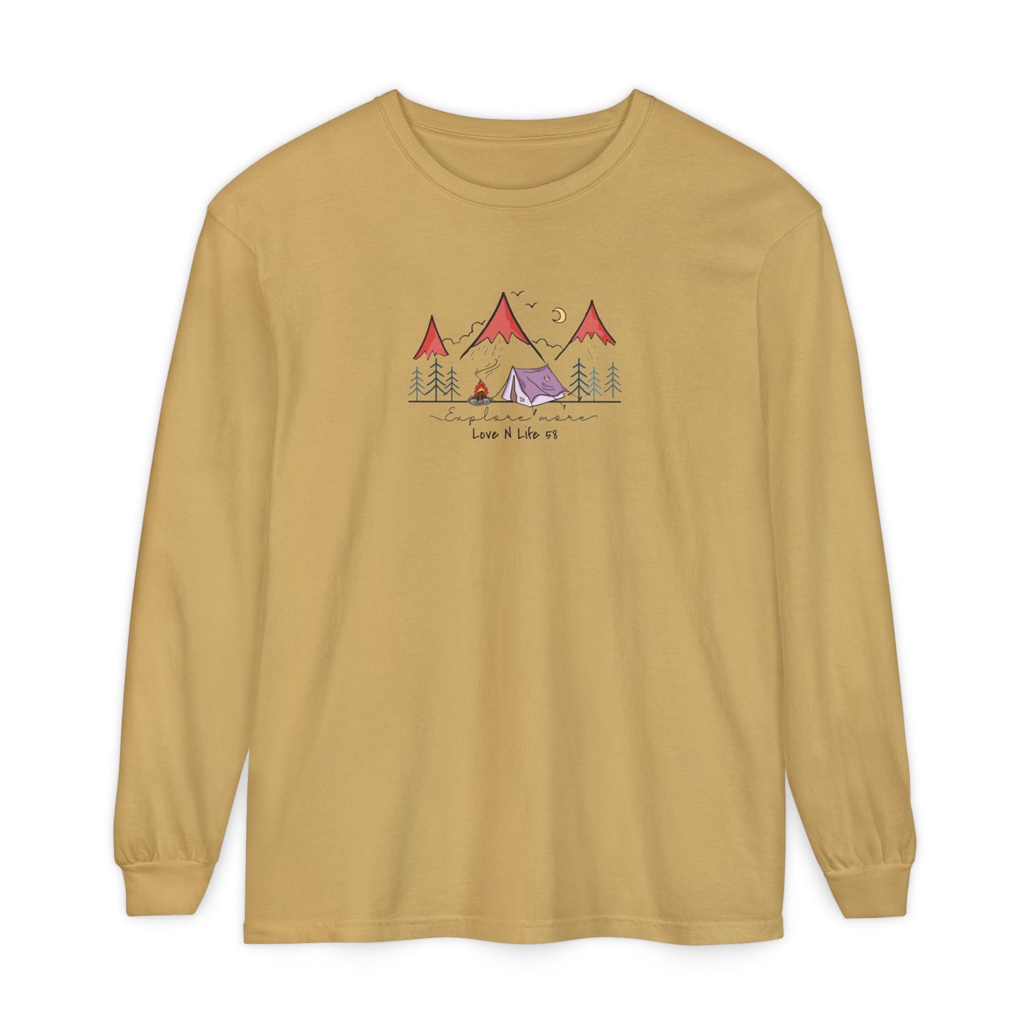 “Explore More” Long Sleeve Tee