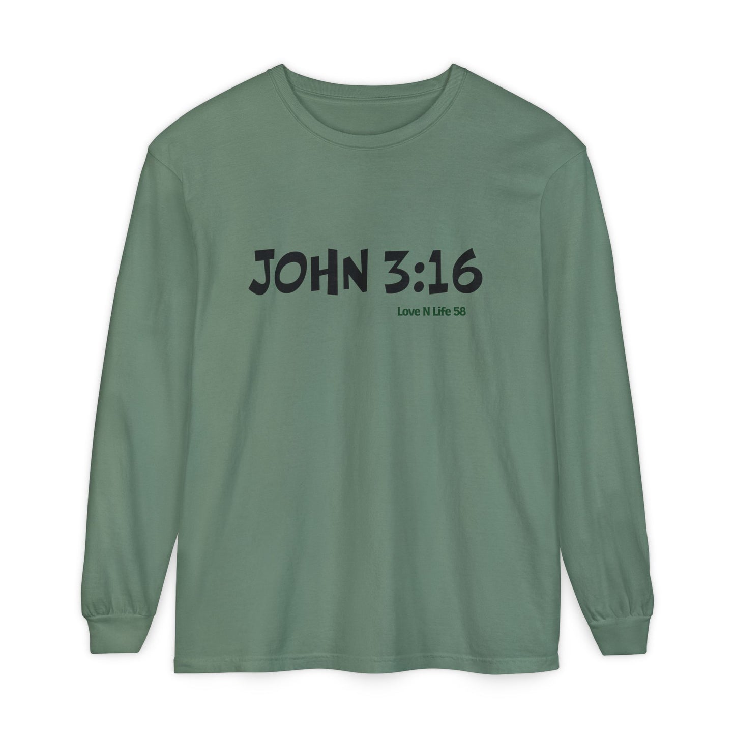 John 3:16 Long Sleeve T-Shirt