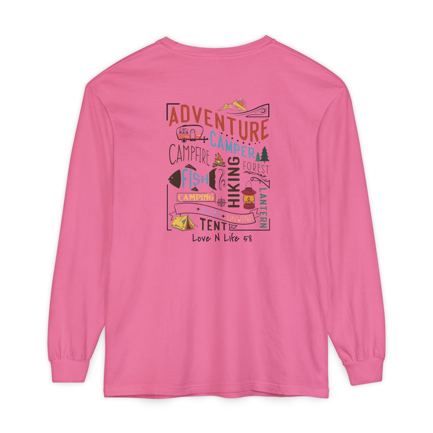 Adventure Awaits Long Sleeve Comfort Colors