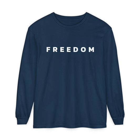 Freedom Long Sleeve Tee - Comfort Colors