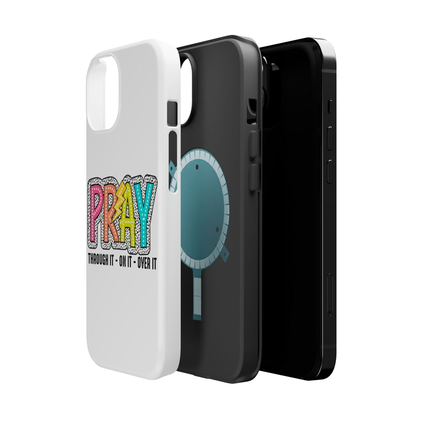 Pray Magnetic Phone Case - Inspirational Tough Case, Prayer Phone Cover