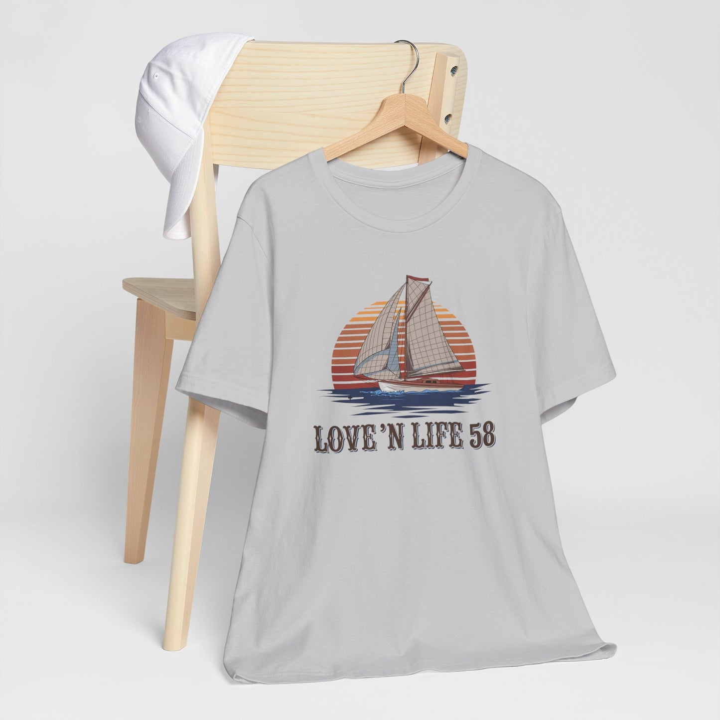 Vintage Sailing - LoveNLife58 Tee - Bella Canvas 3001