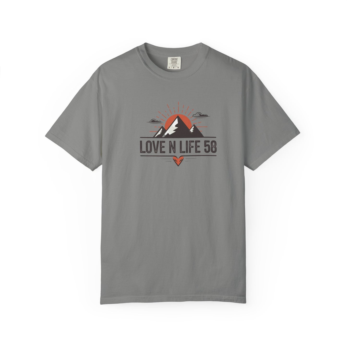 Mountain Adventure Love N Life58 Tee - Comfort Colors