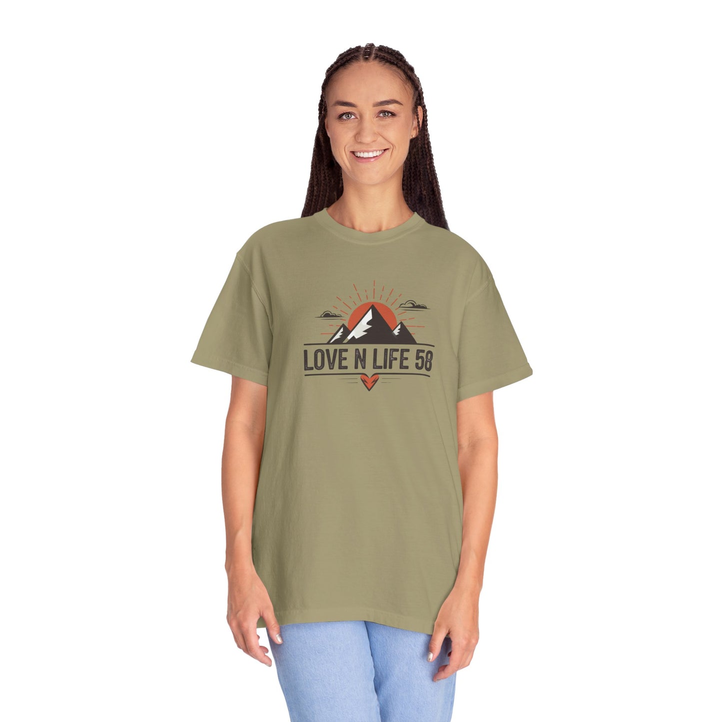 Mountain Adventure Love N Life58 Tee - Comfort Colors