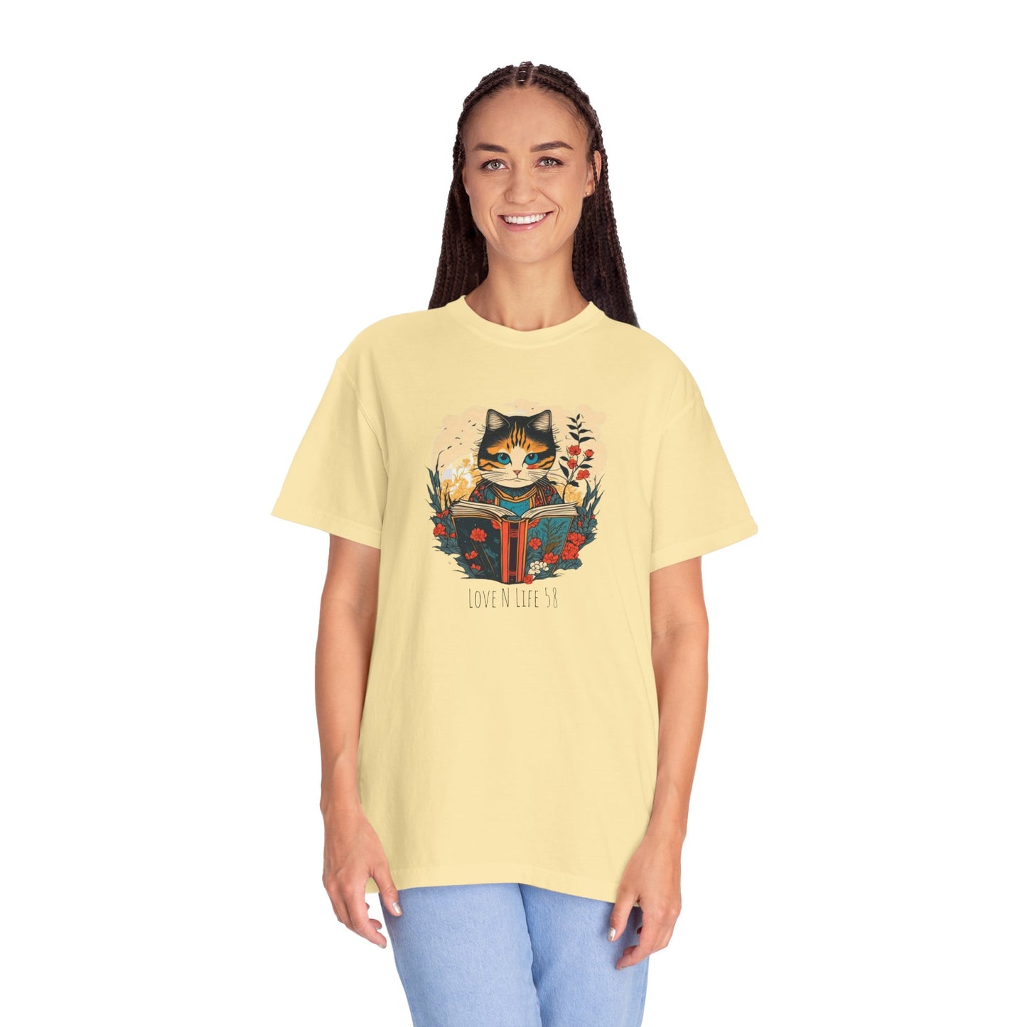 Cat Lover's Tee - Comfort Colors