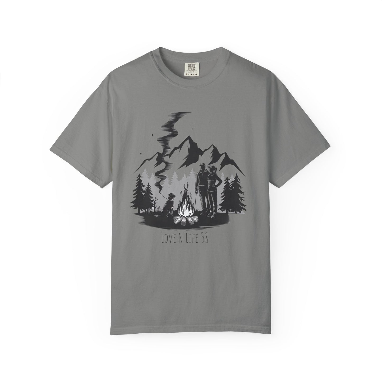 Campfire Dog Tee