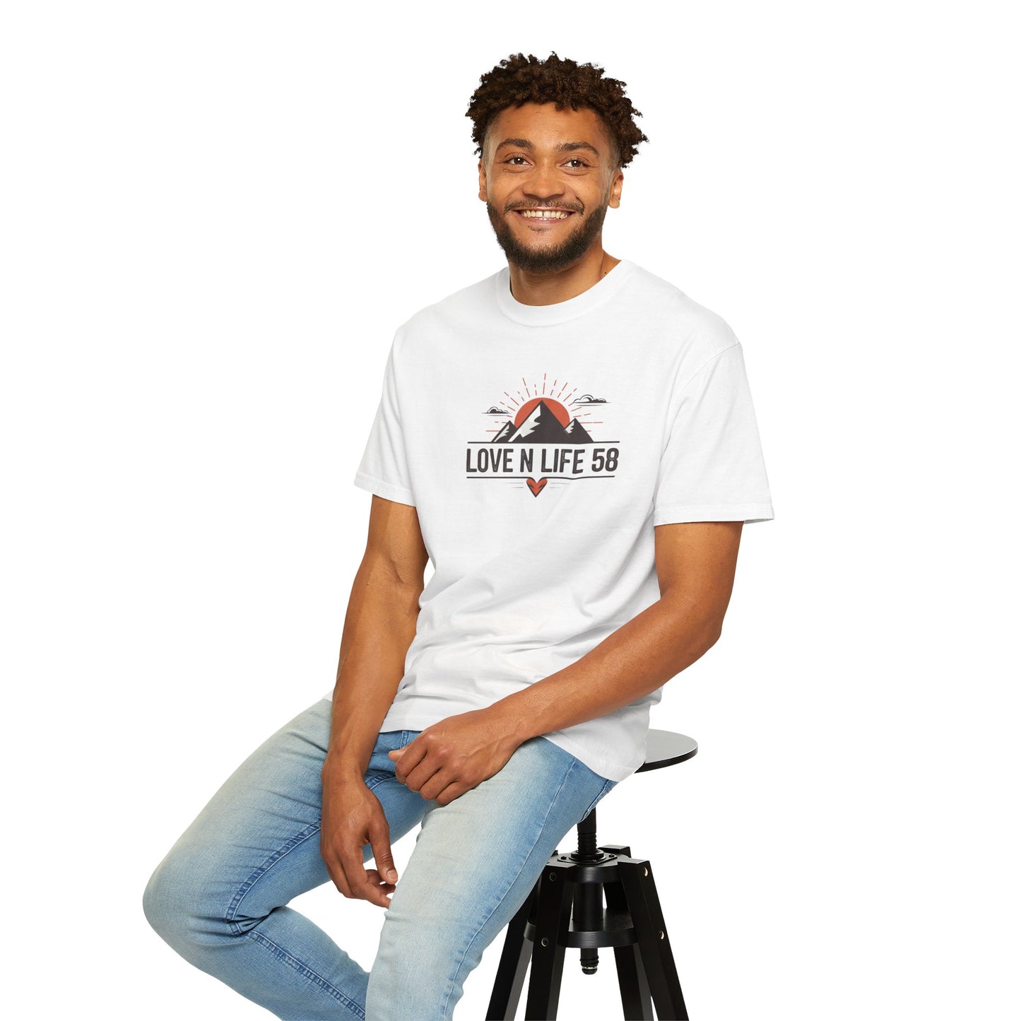 Mountain Adventure Love N Life58 Tee - Comfort Colors