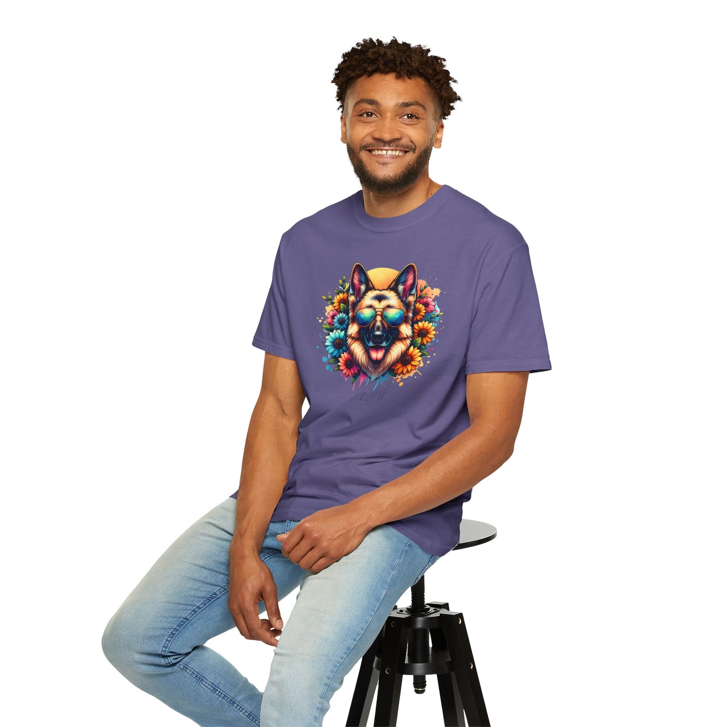 Love n' Life German Shepard Tee - Comfort Colors