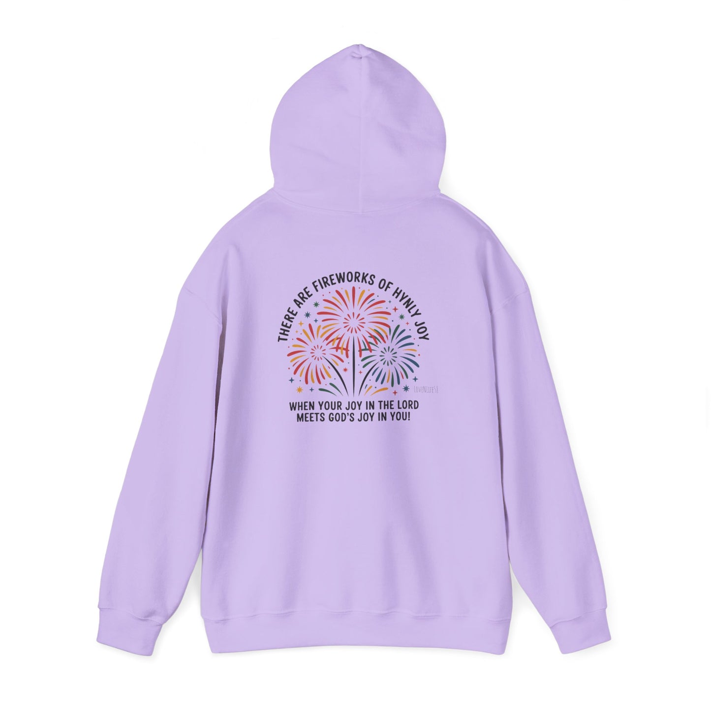 Joyful Fireworks Unisex Hoodie
