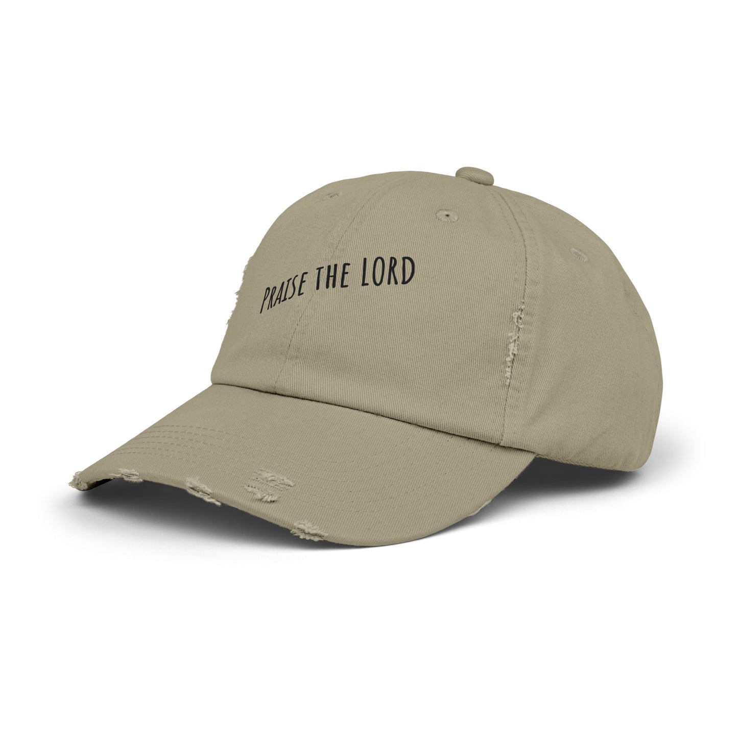 'Praise the Lord' - Distressed Hat