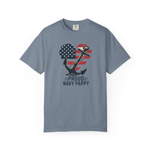 Proud Navy Pappy Tee