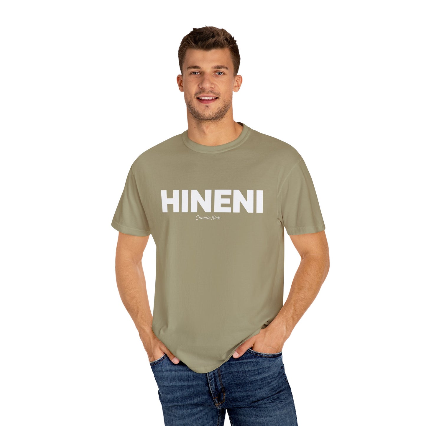 HINENI Charlie Kirk Tee - Comfort Colors