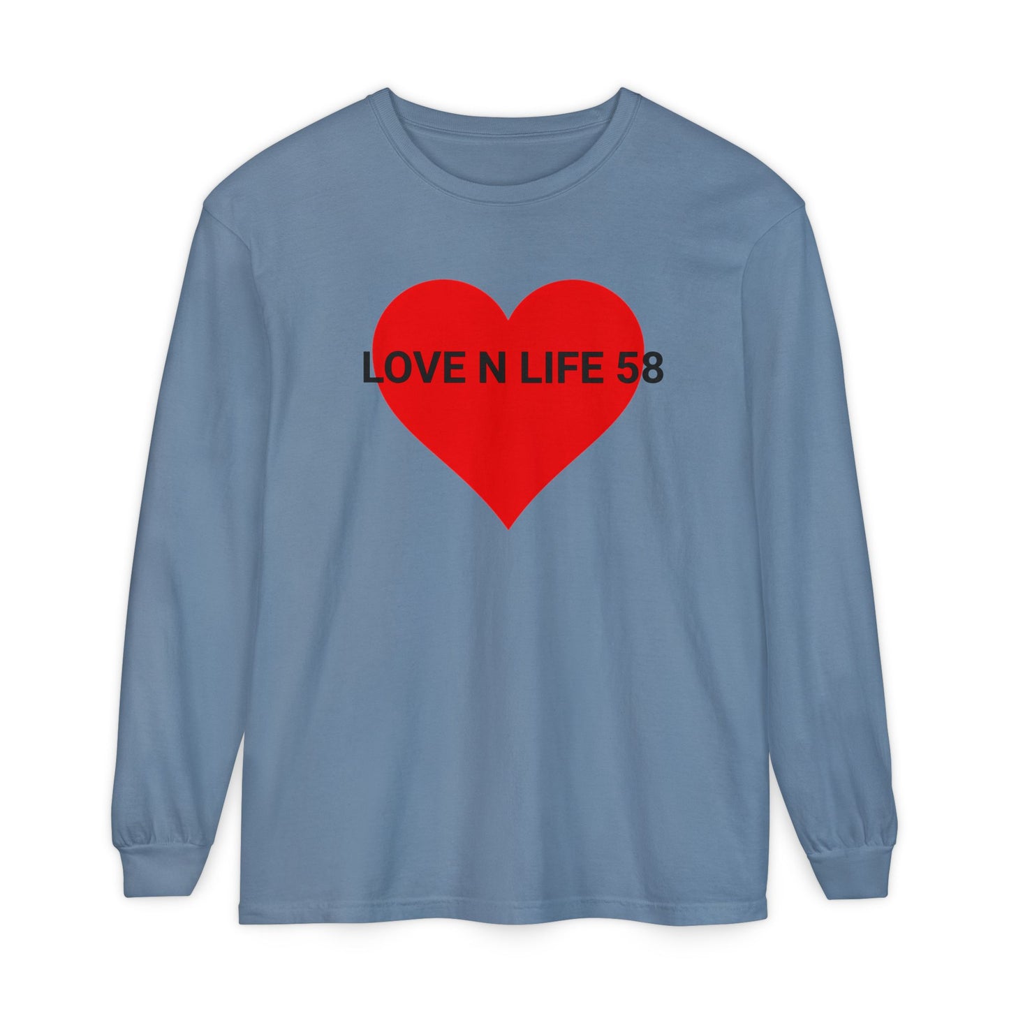 Love N Life 58 Heart Long Sleeve Tee