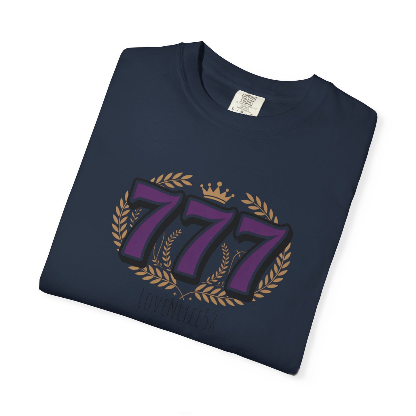 777 - God , Jesus, Holy Spirt , Perfection - Comfort Colors