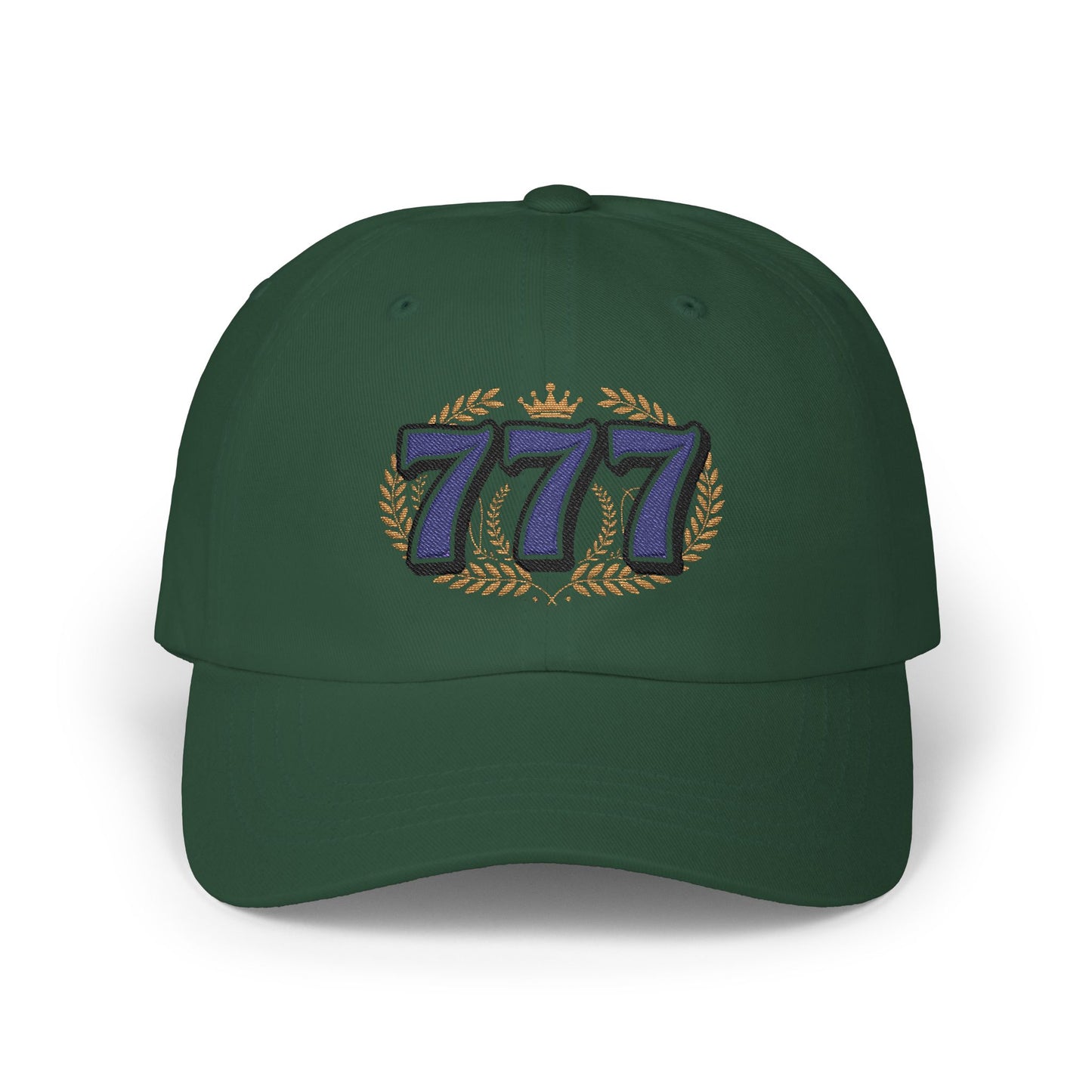 777 - Embroidered Classic Dad Cap