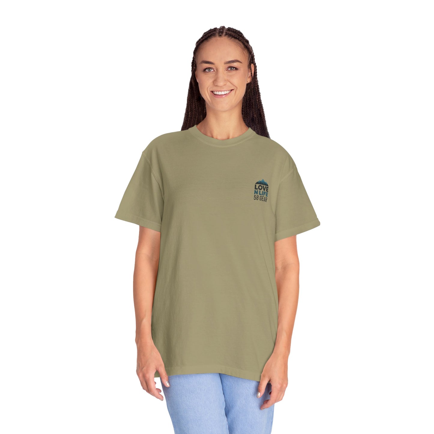 Adventure Awaits Love N Life 58 Gear -Comfort Colors