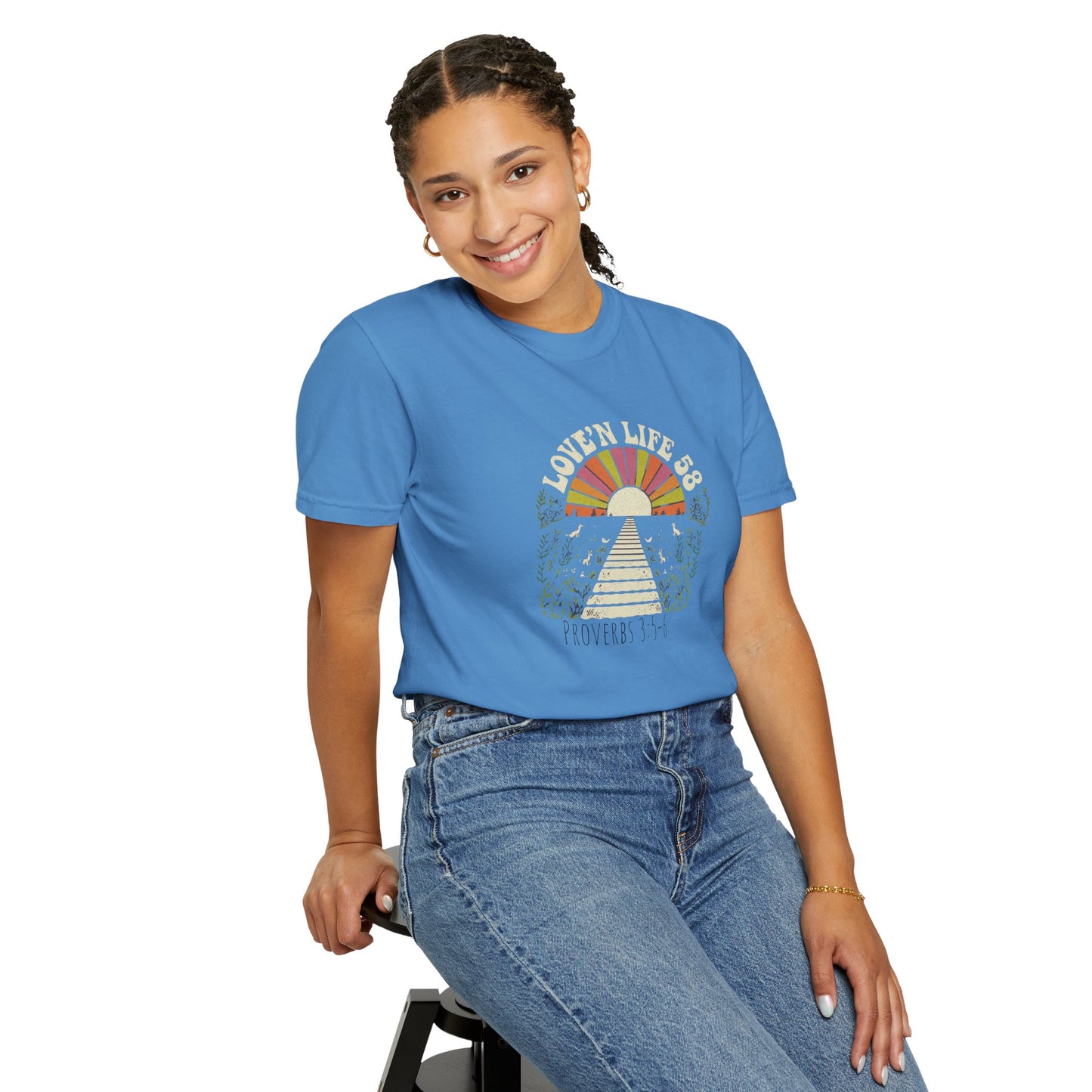 Proverbs Inspired Path Tee - Comfort Colors