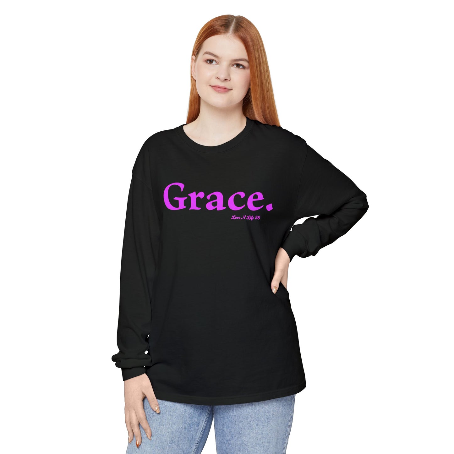 Grace. Long Sleeve Tee