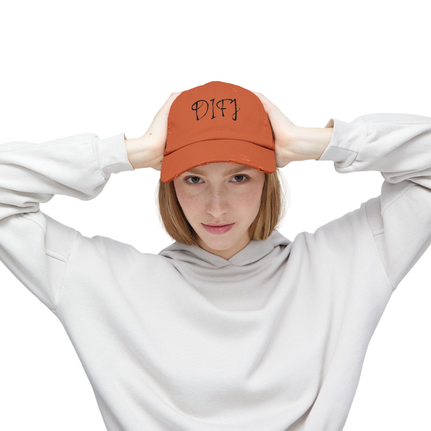 DIFJ - DO IT FOR JESUS - Distressed Unisex Cap