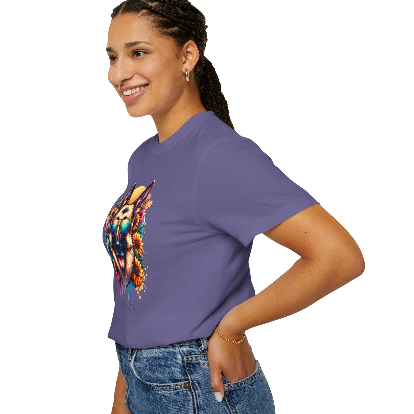 Love n' Life German Shepard Tee - Comfort Colors