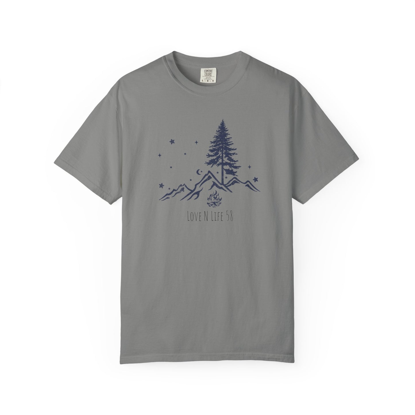 Love N Life 58 Mountain Tee - Comfort Colors