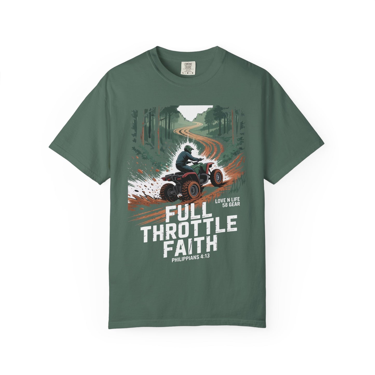 Full Throttle Faith ATV Short Sleeve Tee