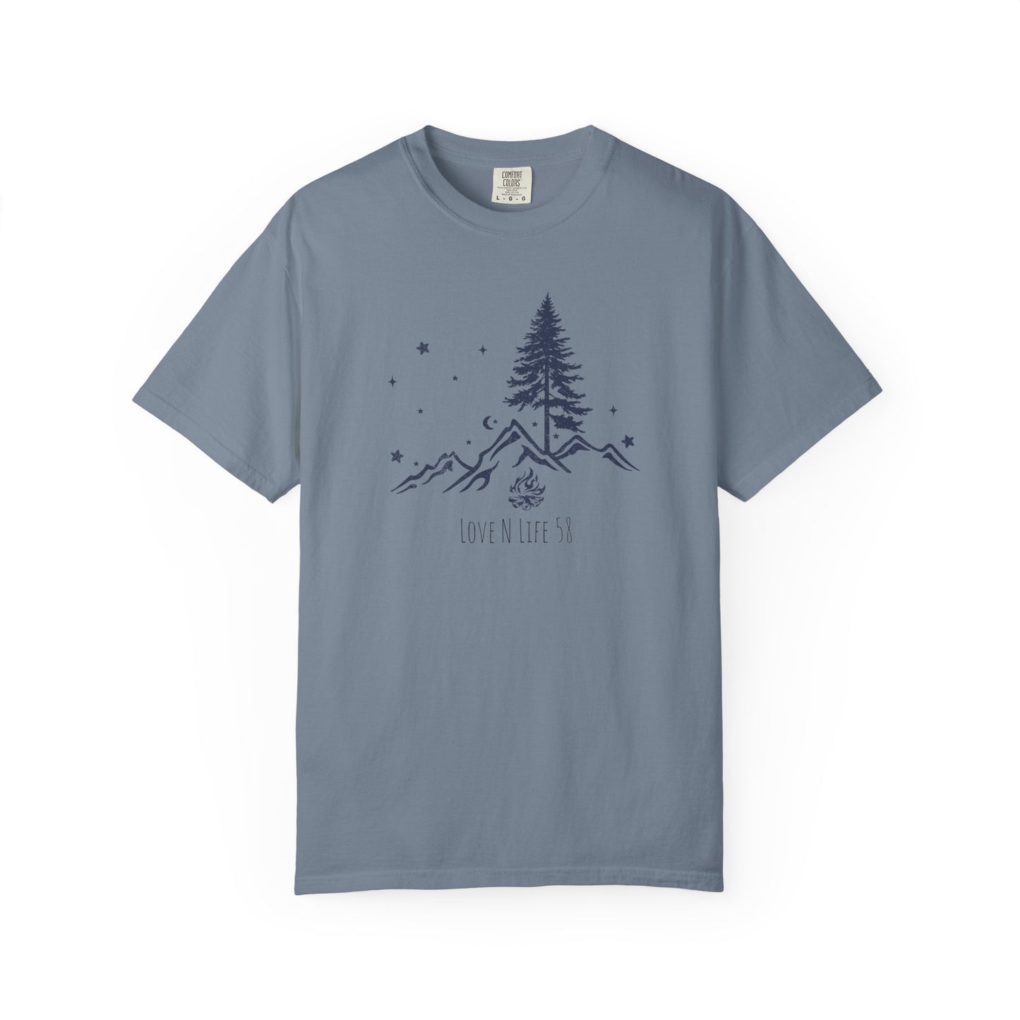 Love N Life 58 Mountain Tee - Comfort Colors