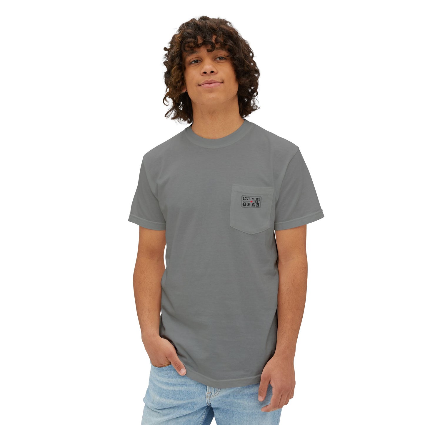 LITM - Comfort Colors Pocket T-Shirt Love N Life 58