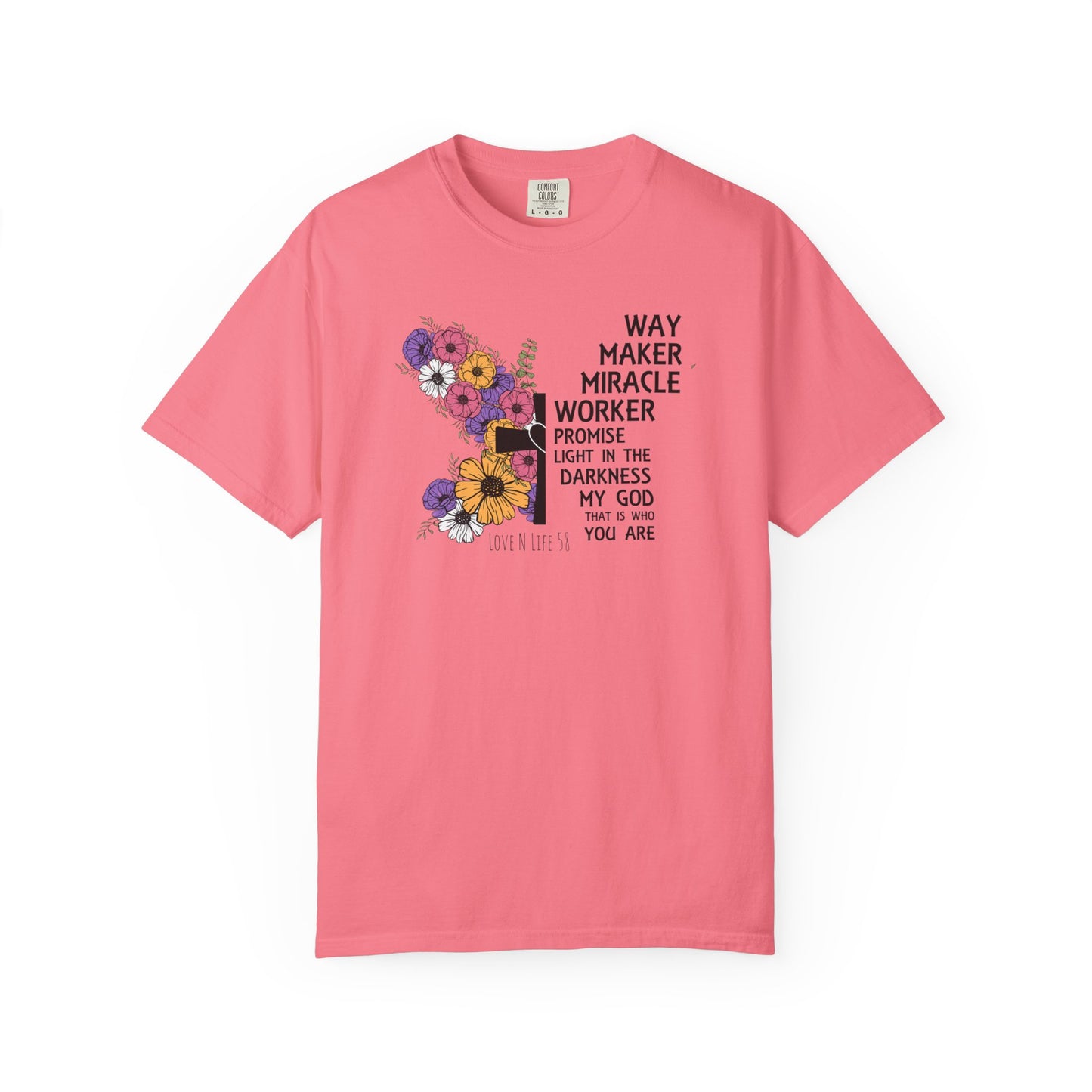 Way Maker Miracle Worker Tee - Comfort Colors