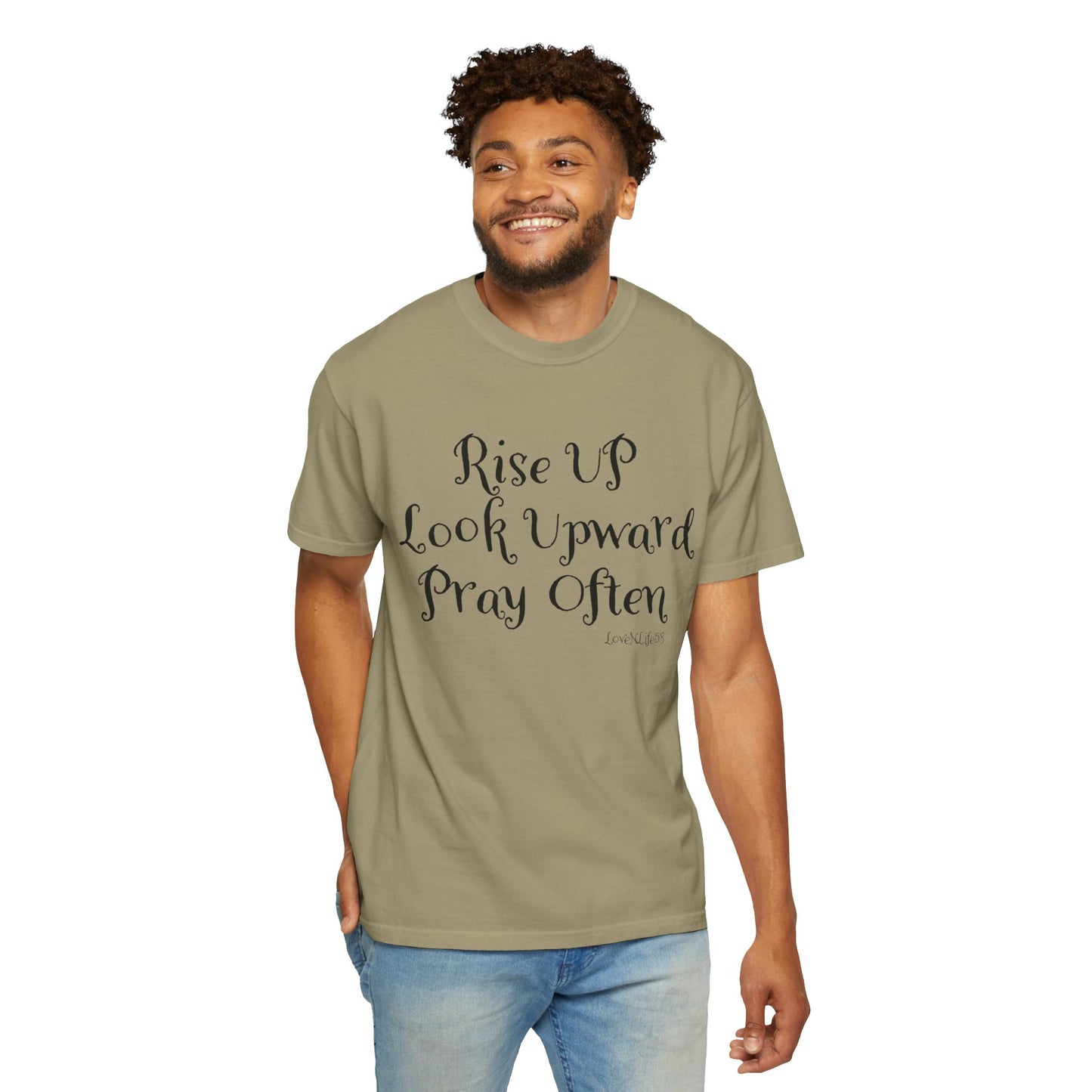 Rise UP LOOK UPWARD Tee - Comfort Colors
