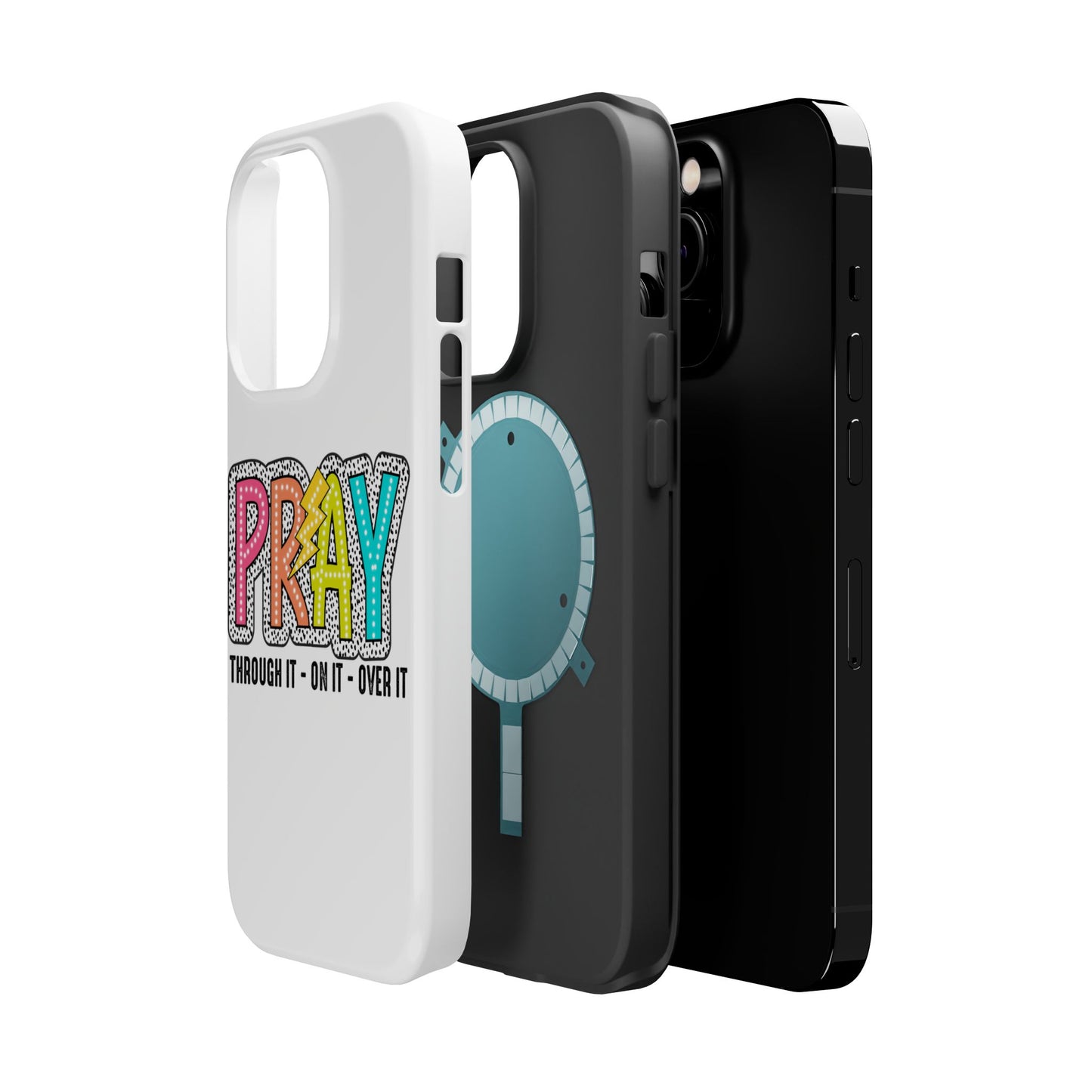 Pray Magnetic Phone Case - Inspirational Tough Case, Prayer Phone Cover