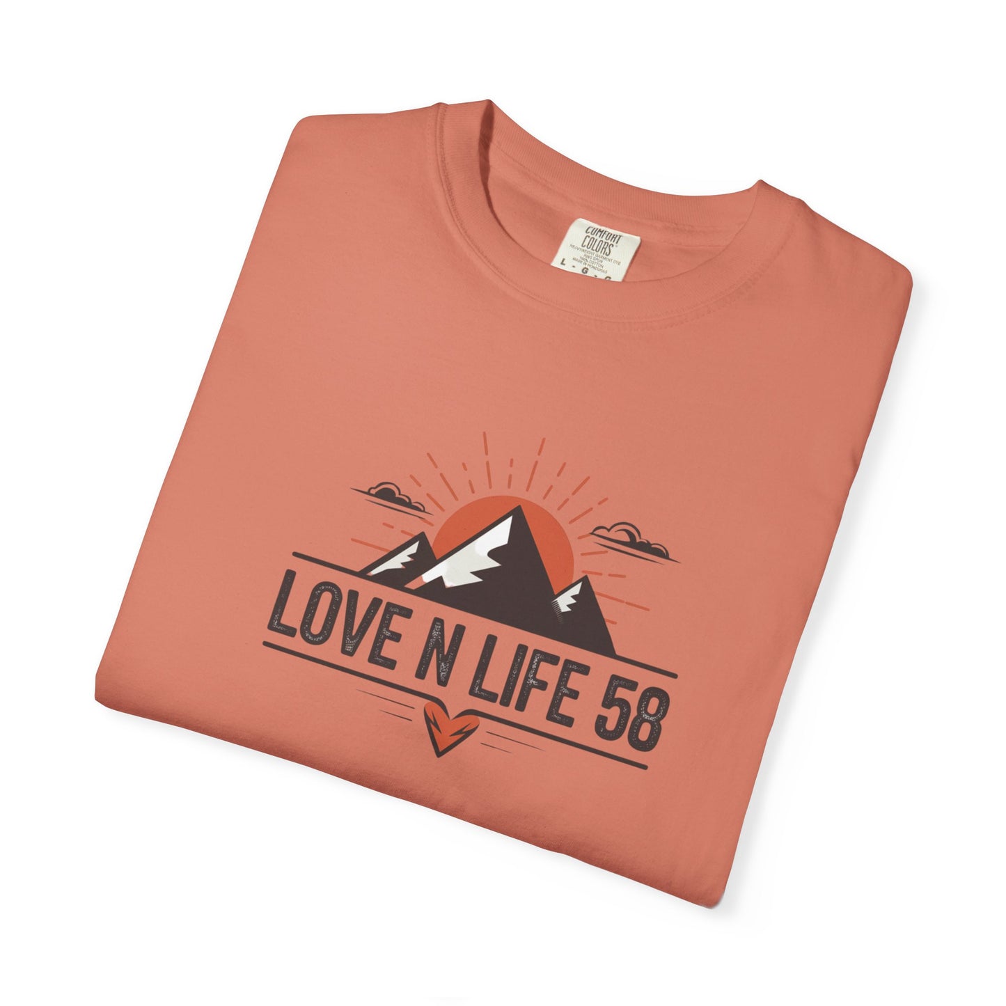 Mountain Adventure Love N Life58 Tee - Comfort Colors