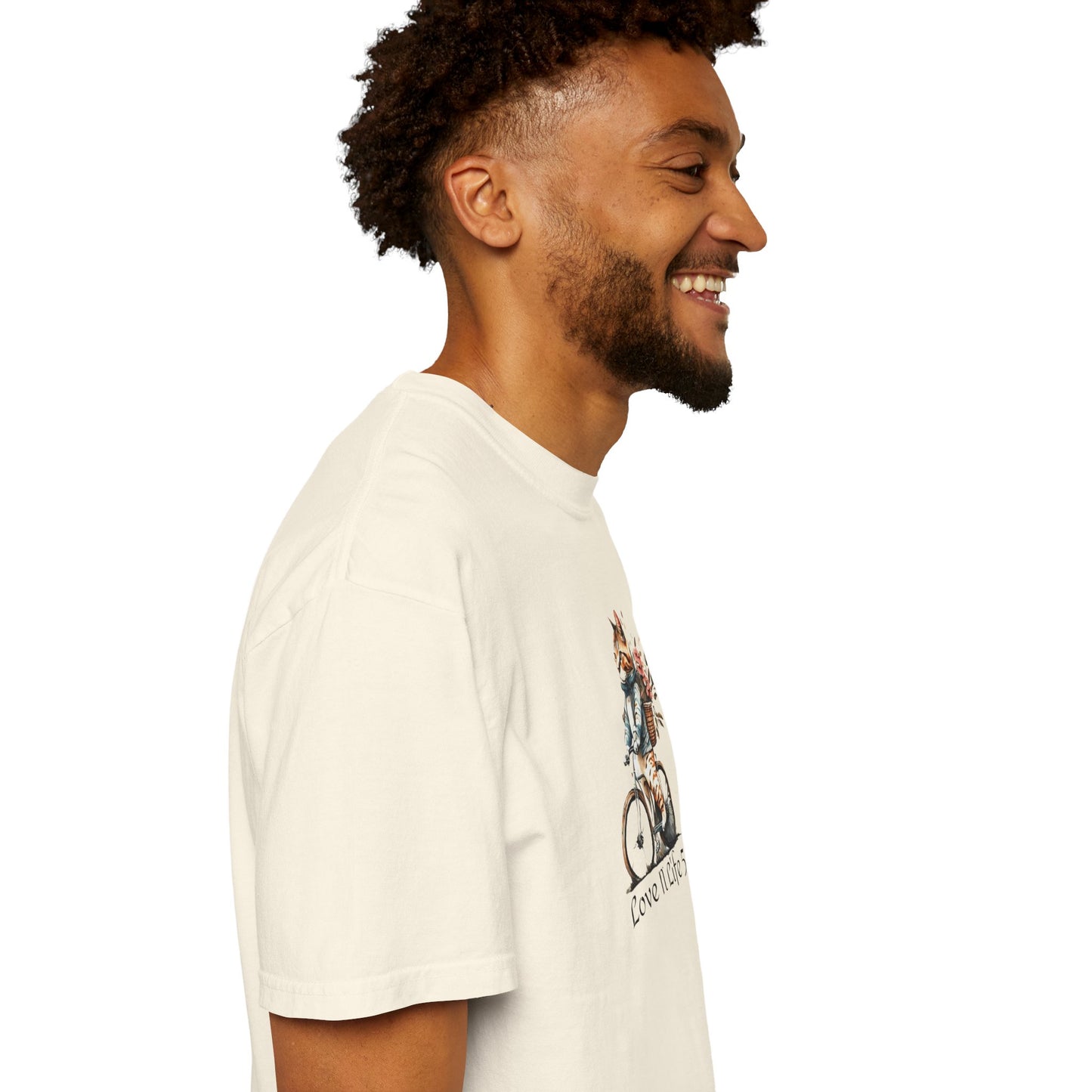 Cat Lovers Bicycle Tee - Comfort Colors