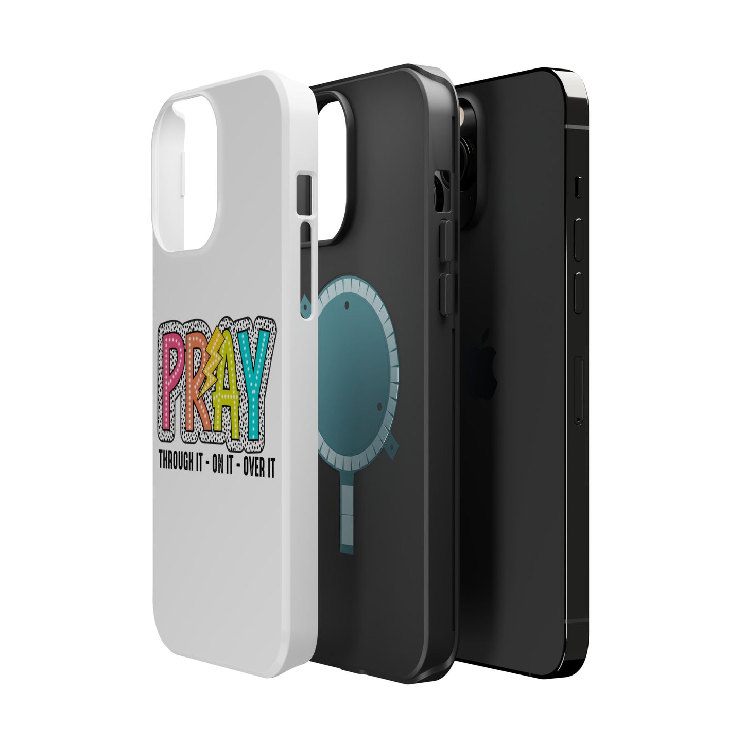 Pray Magnetic Phone Case - Inspirational Tough Case, Prayer Phone Cover