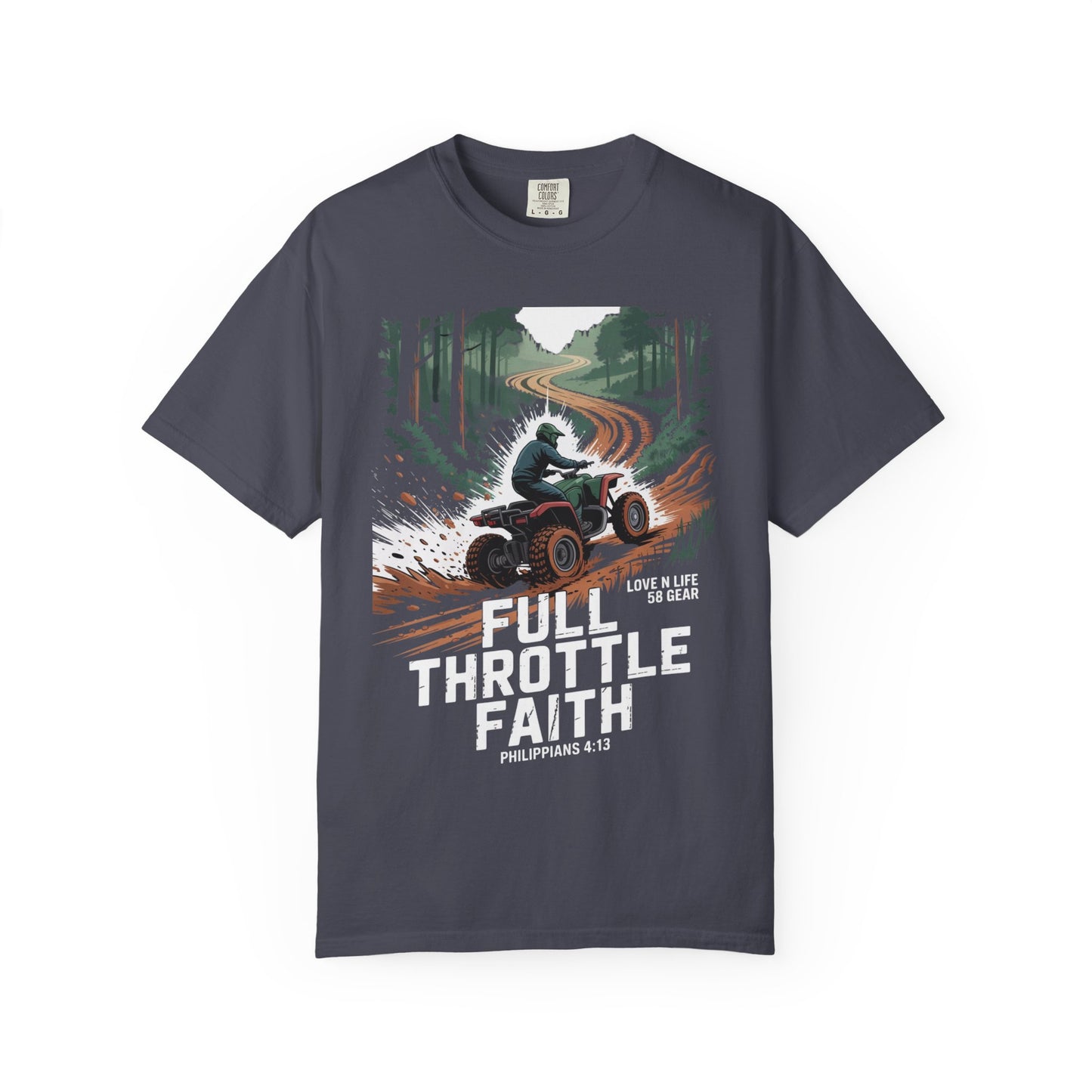Full Throttle Faith ATV Short Sleeve Tee