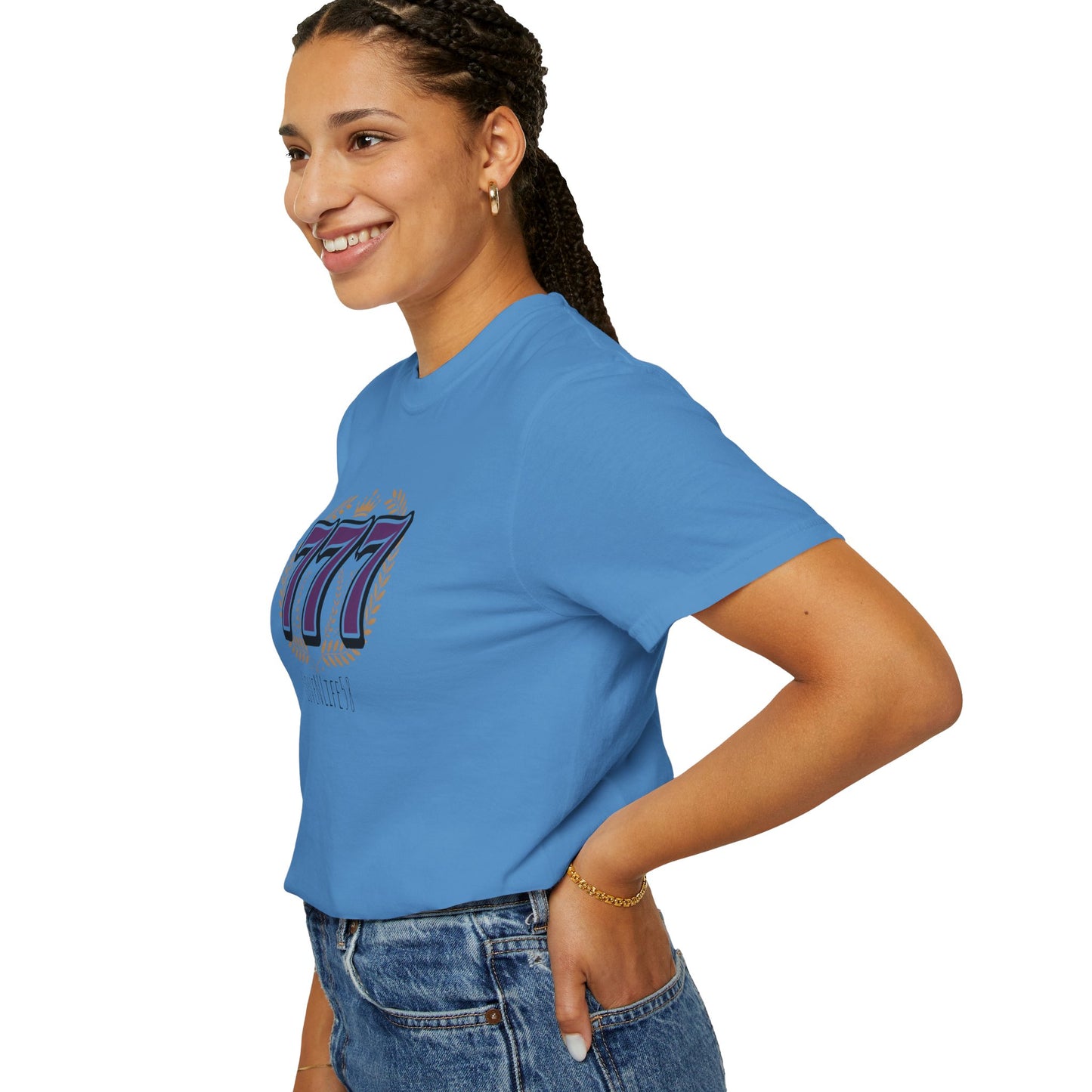 777 Tee - God , Jesus, Holy Spirt , Perfection - Comfort Colors