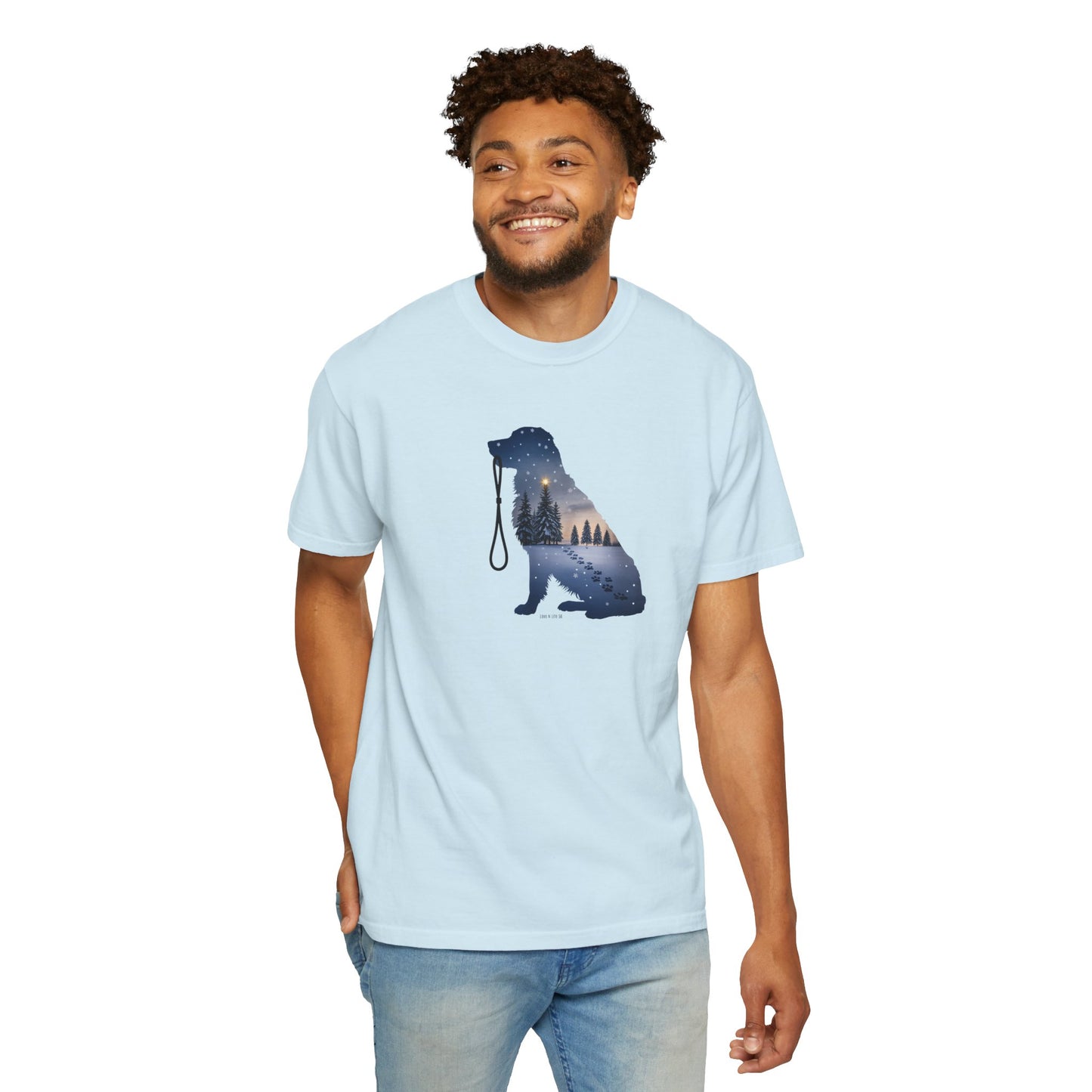 Night Forest Retriever  Tee