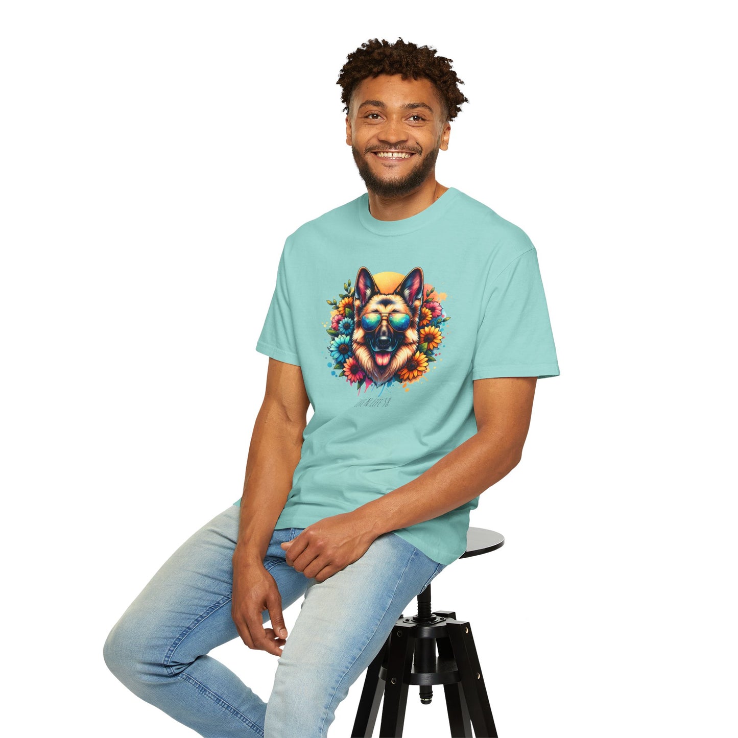 Love n' Life German Shepard Tee - Comfort Colors