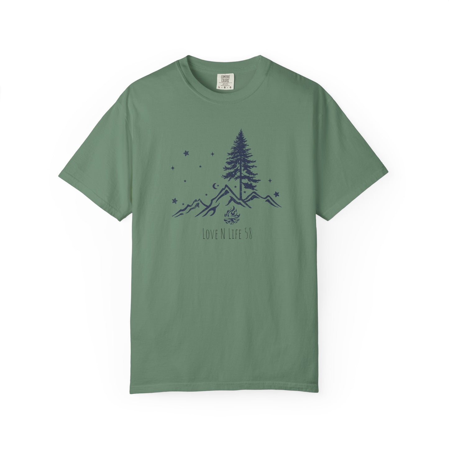 Love N Life 58 Mountain Tee - Comfort Colors