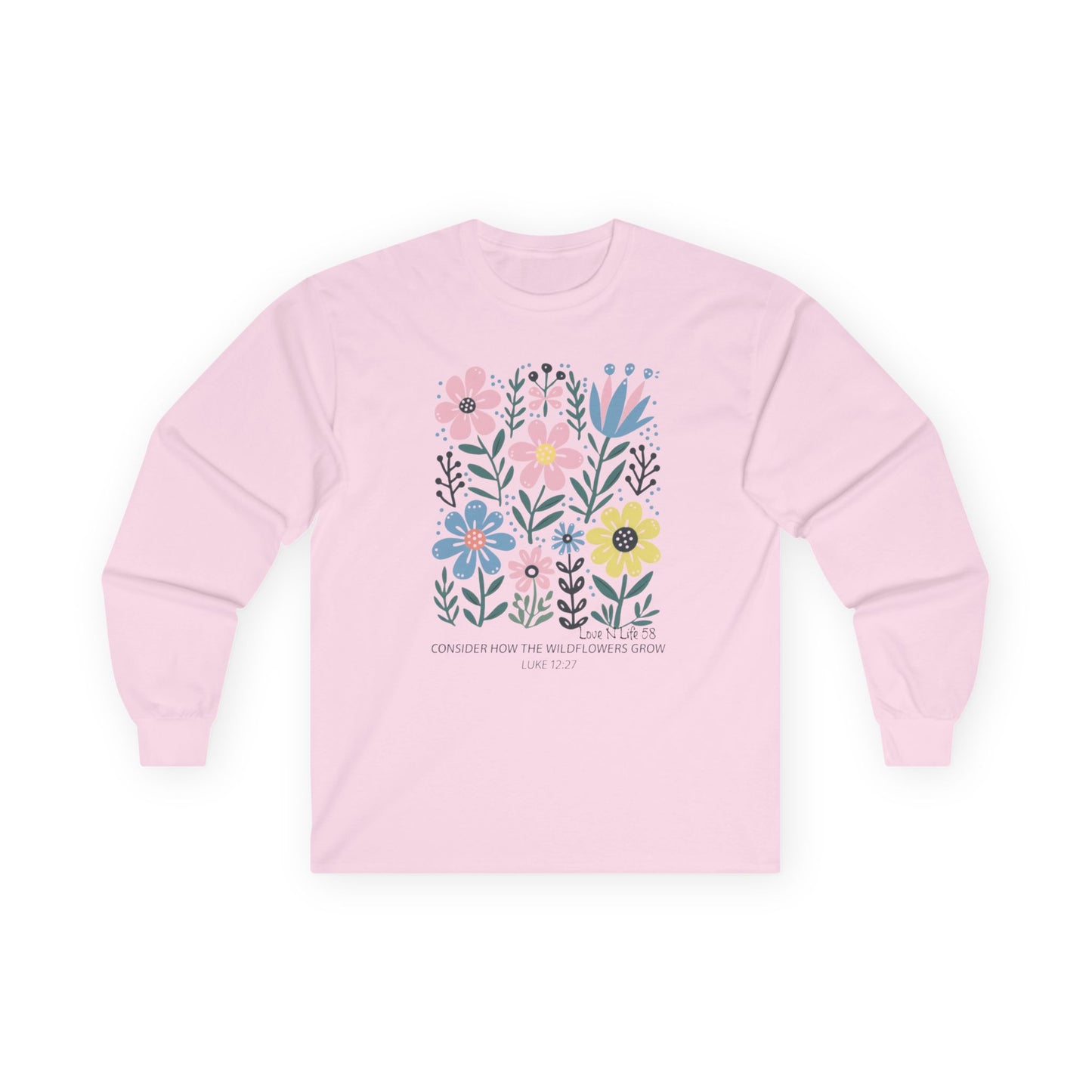 Floral Inspiration Long Sleeve Tee