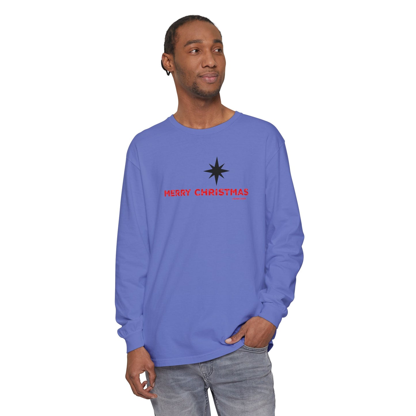 Merry Christmas Long Sleeve - Comfort Colors