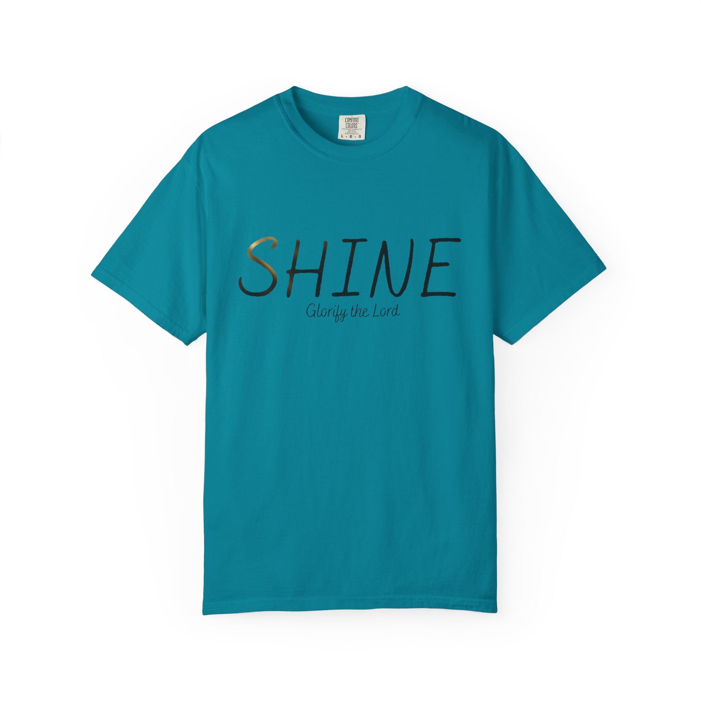“Shine” Glorify the Lord Tee - Comfort Colors