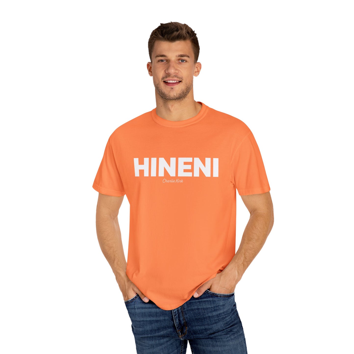 HINENI Charlie Kirk Tee - Comfort Colors