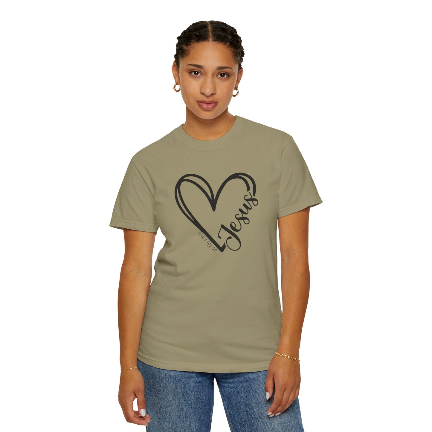 JESUS Heart - Comfort Colors