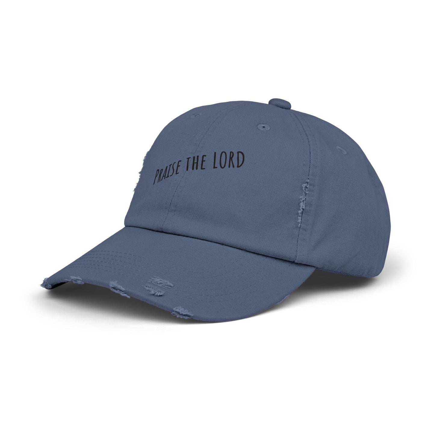 'Praise the Lord' - Distressed Hat