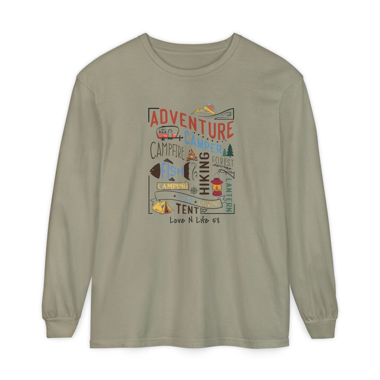 Adventure Awaits Long Sleeve Tee