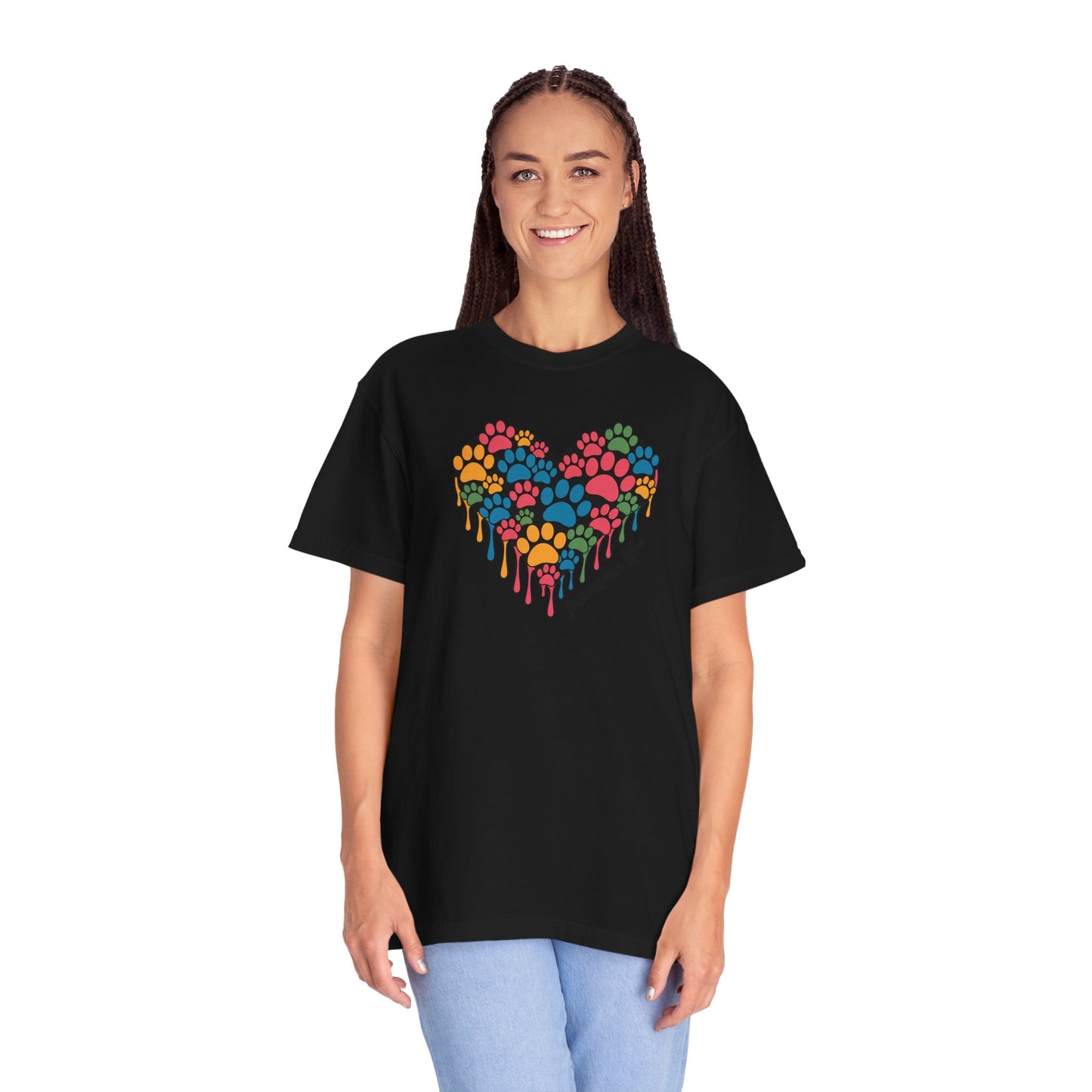 Pawsitive Love Tee - Comfort Colors