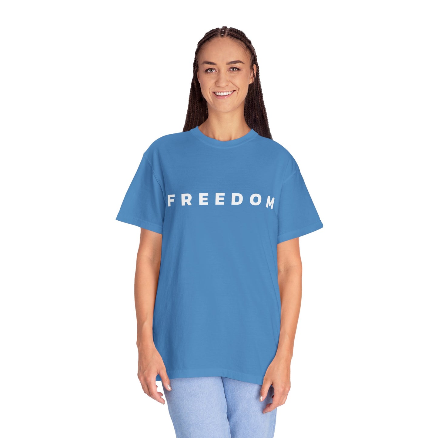 F R E E D O M Tee - Comfort Colors Charlie Kirk